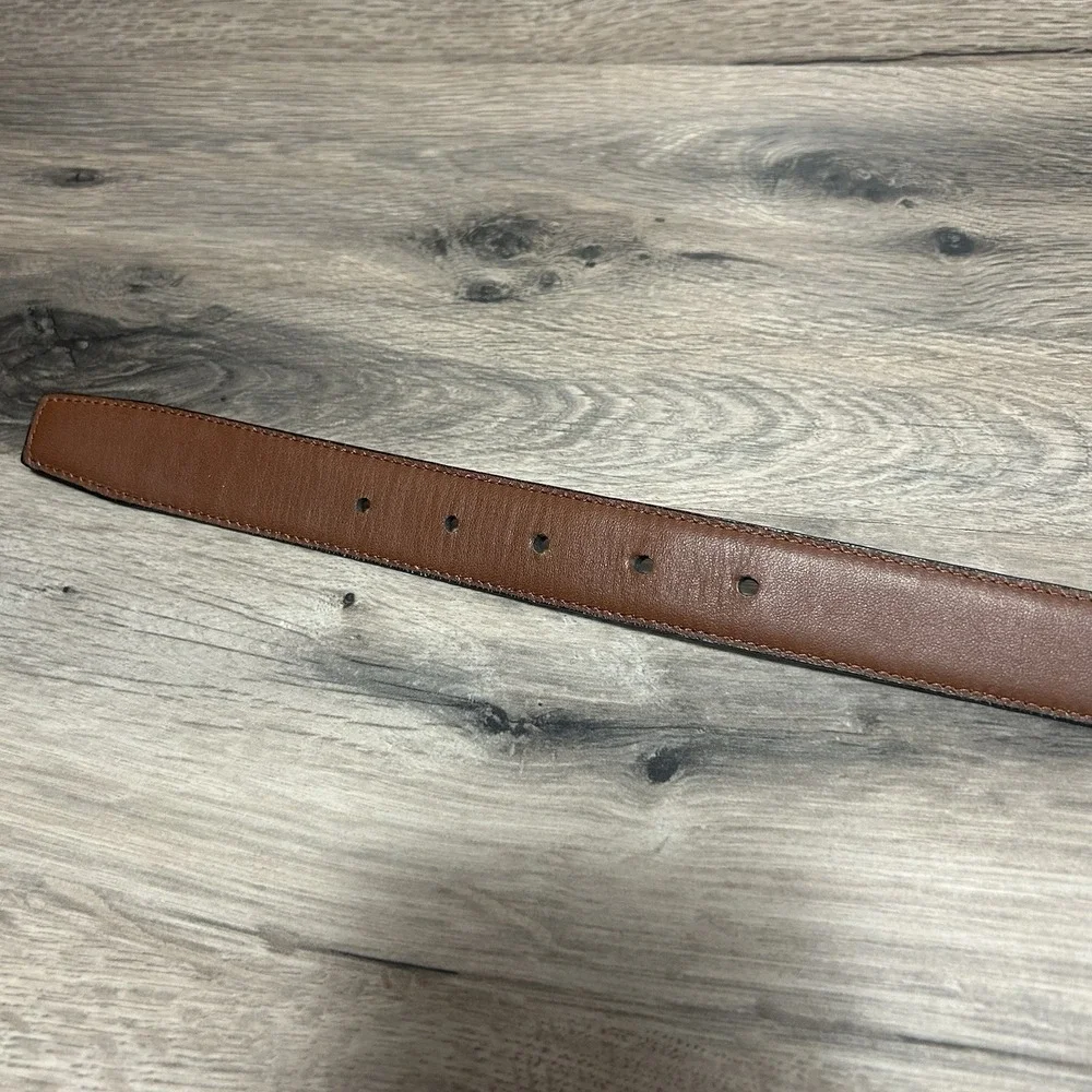 JoS. A. BANK Black Fine Italian Leather Dress Belt‎ - Men's Size 36